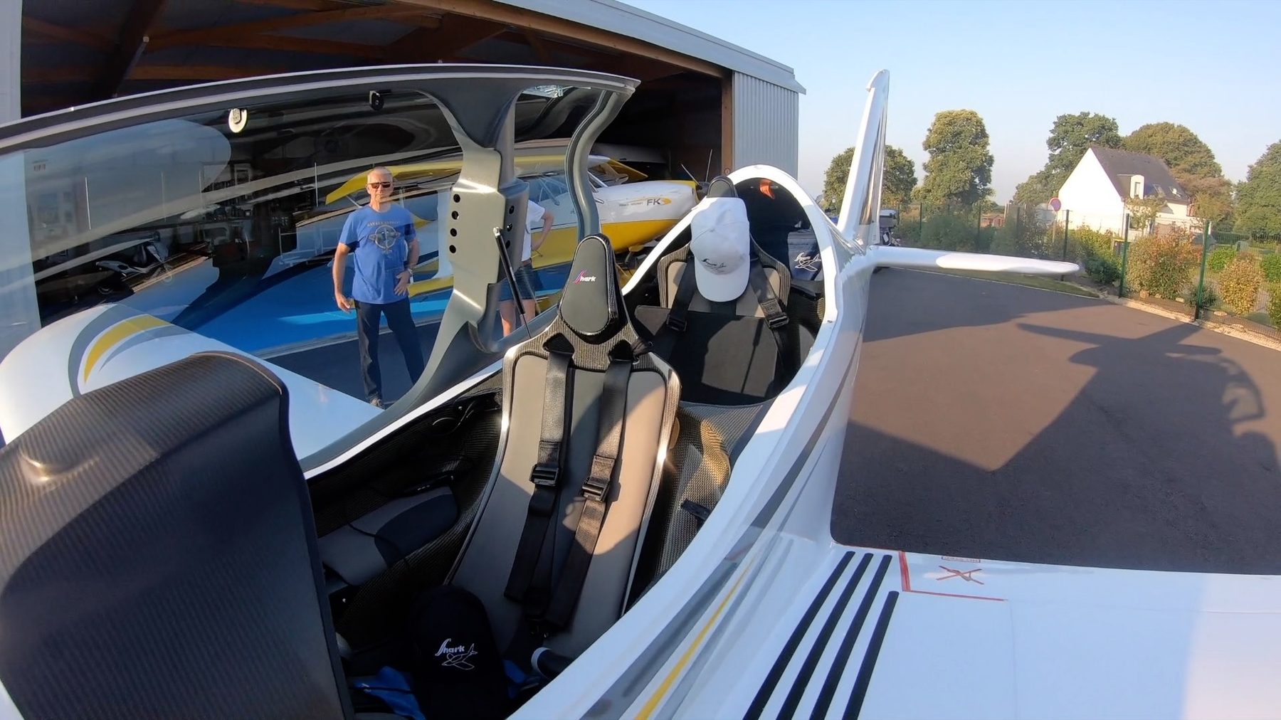 Cockpit du Shark UL